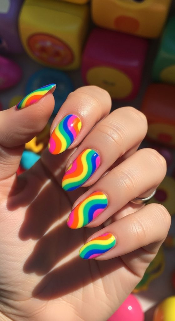 bright nail designs