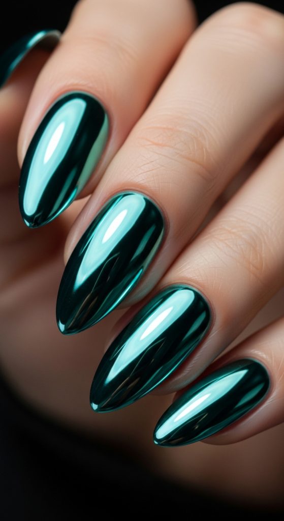 turquoise nail designs