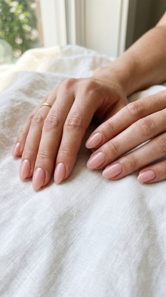 simple june nails