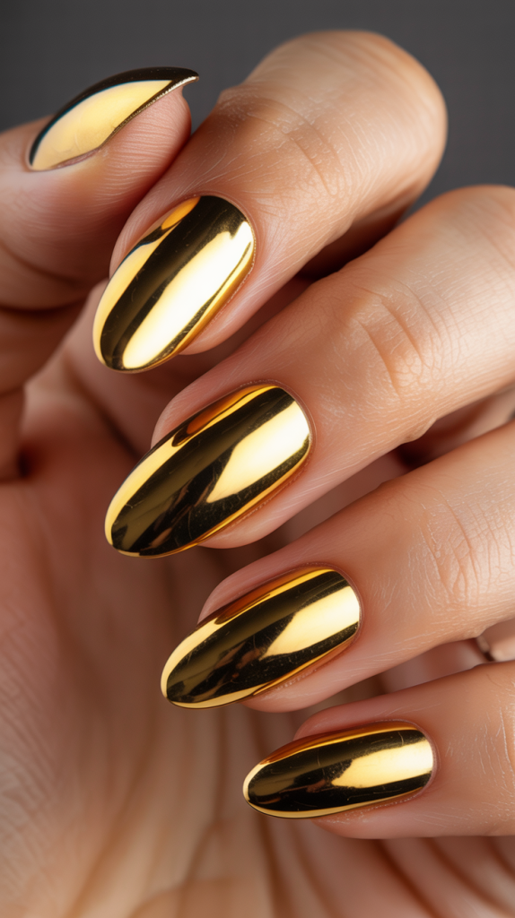 Gold Nail Designs