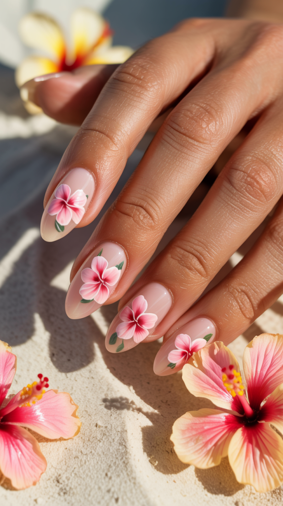 tropical nail designs