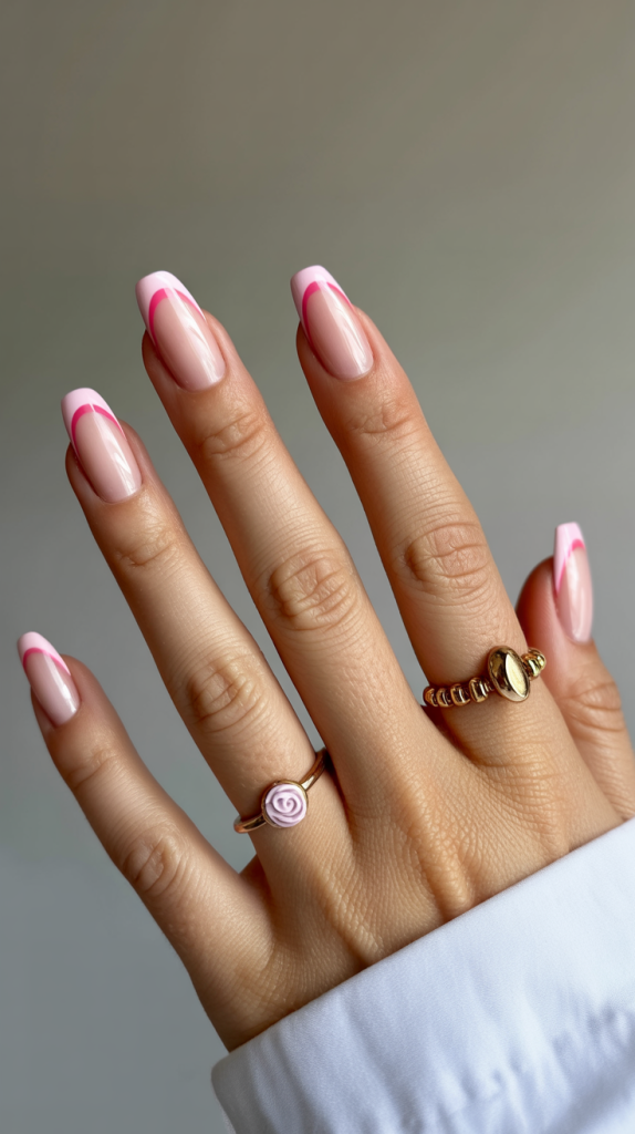 rose nail art