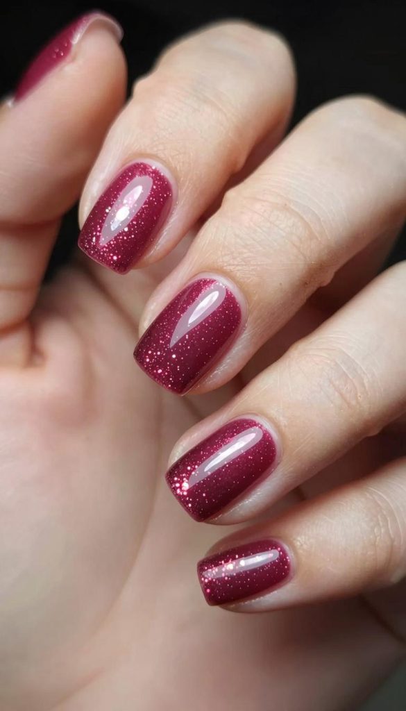 rose nail art

