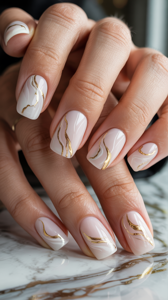 Gold Nail Designs