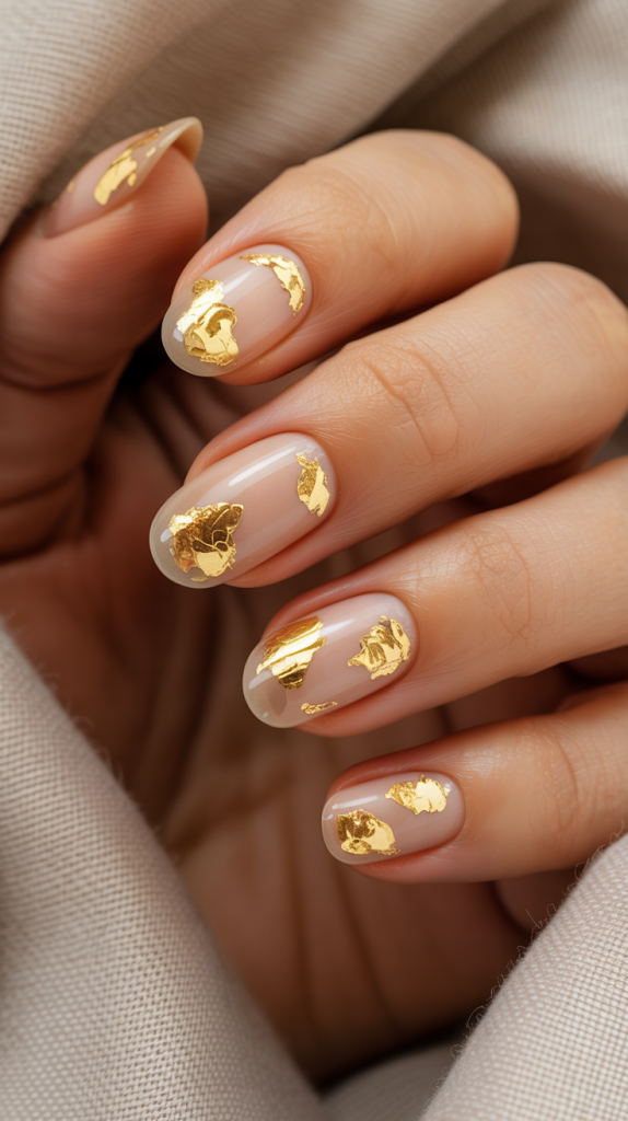 Gold Nail Designs