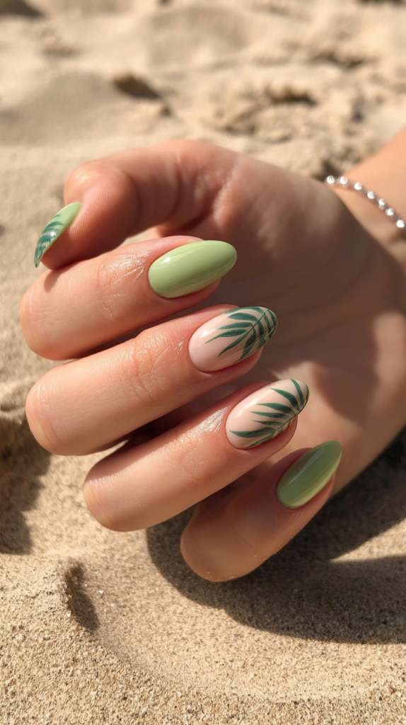 tropical nail designs