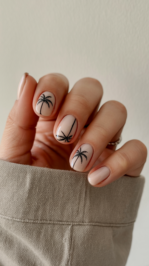 tropical nail designs