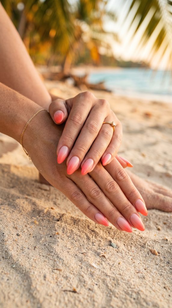 summer gel nails