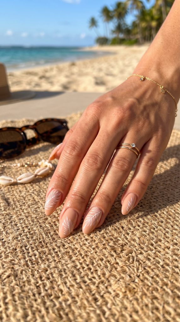 beach nail designs