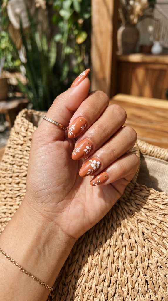 summer boho nails