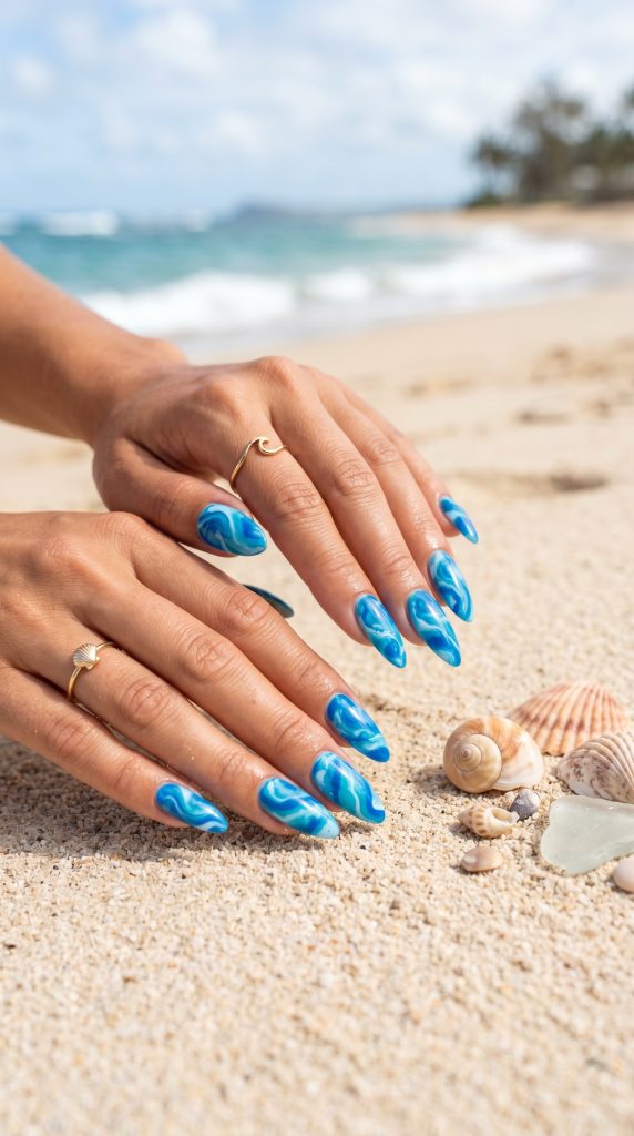 Cute Summer Nails Almond