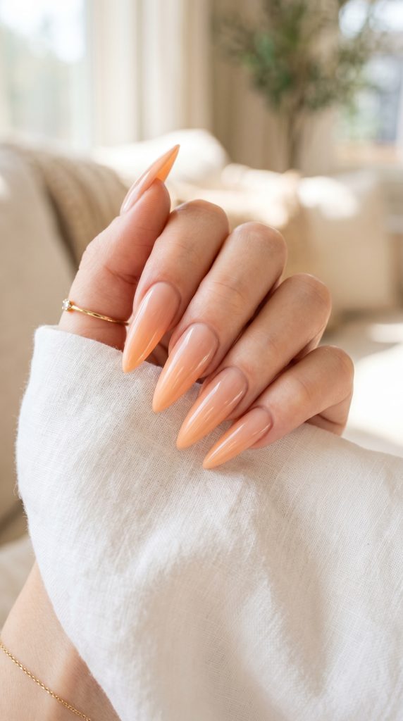 summer stiletto nails