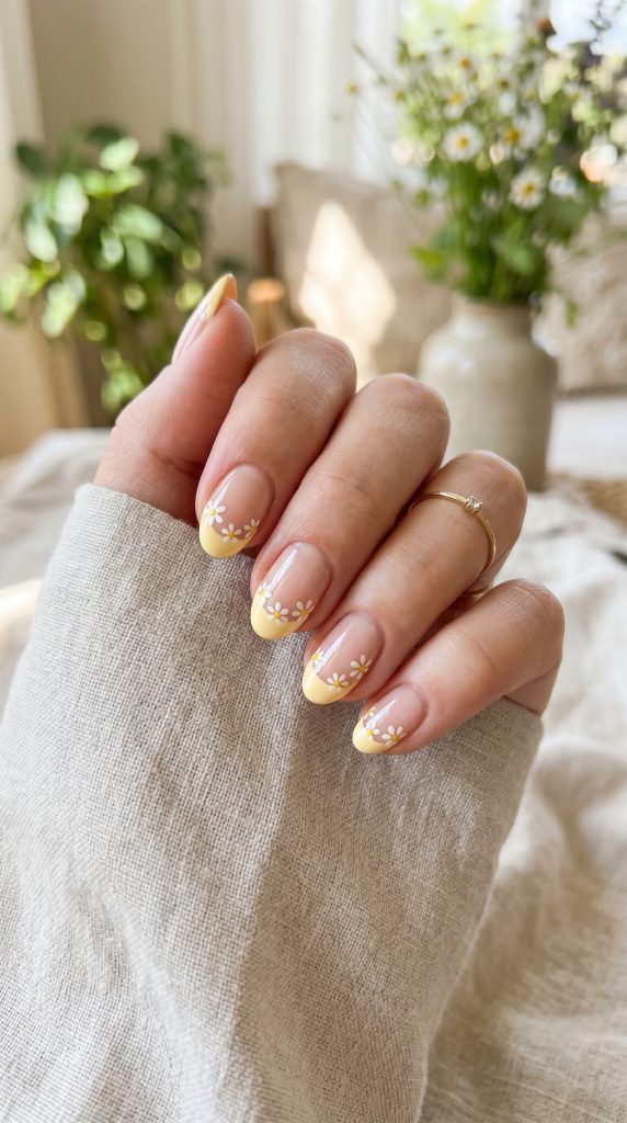 Yellow Summer Nails