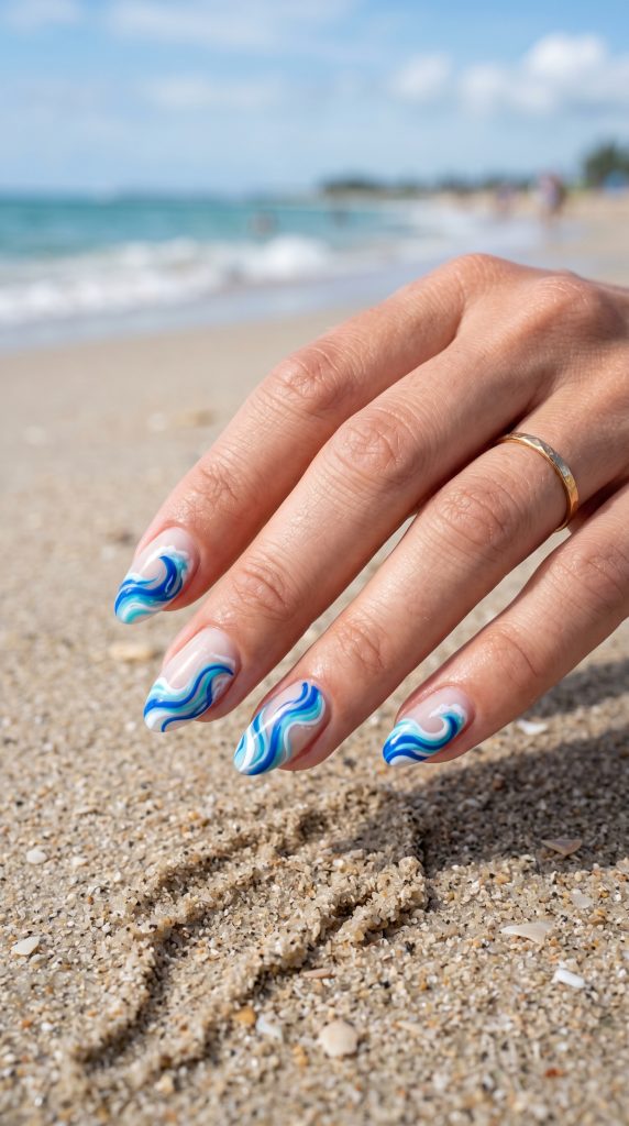 short summer holiday nails