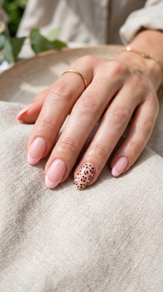 Leopard Print Nails