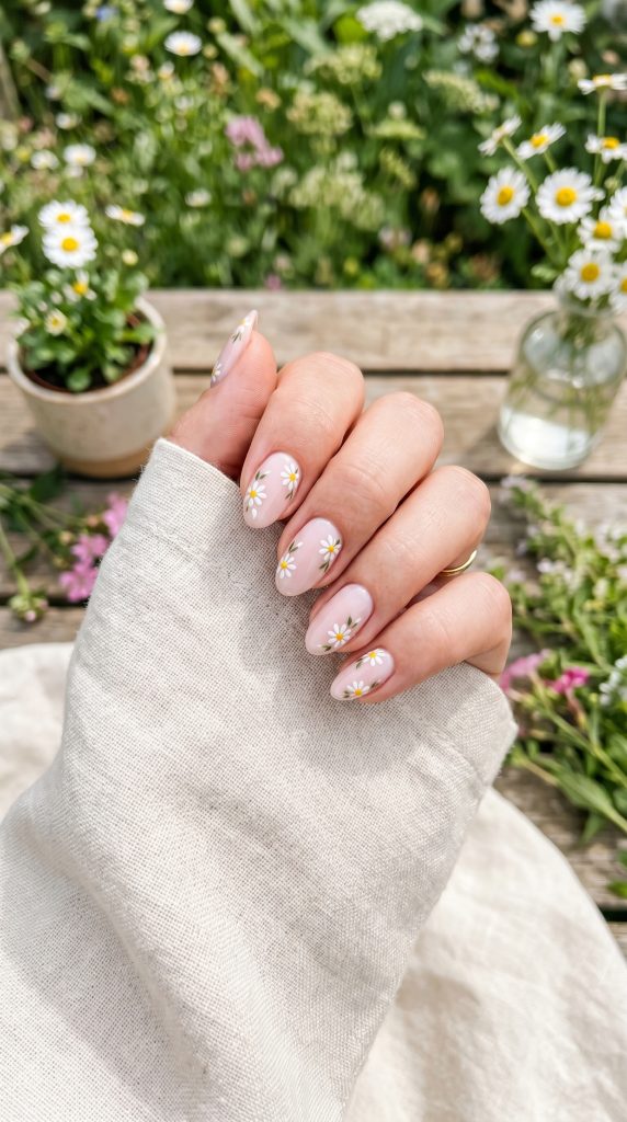 simple summer nails short