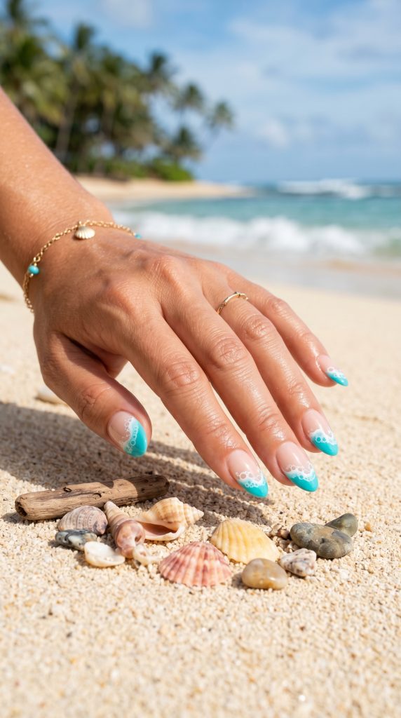 beach nail designs