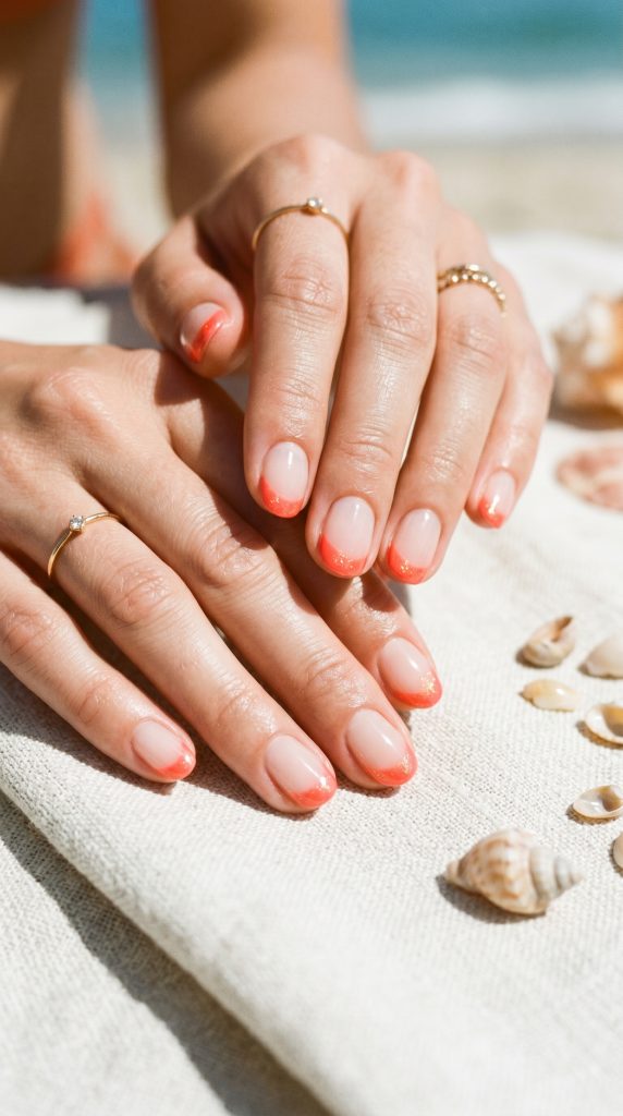 short summer holiday nails