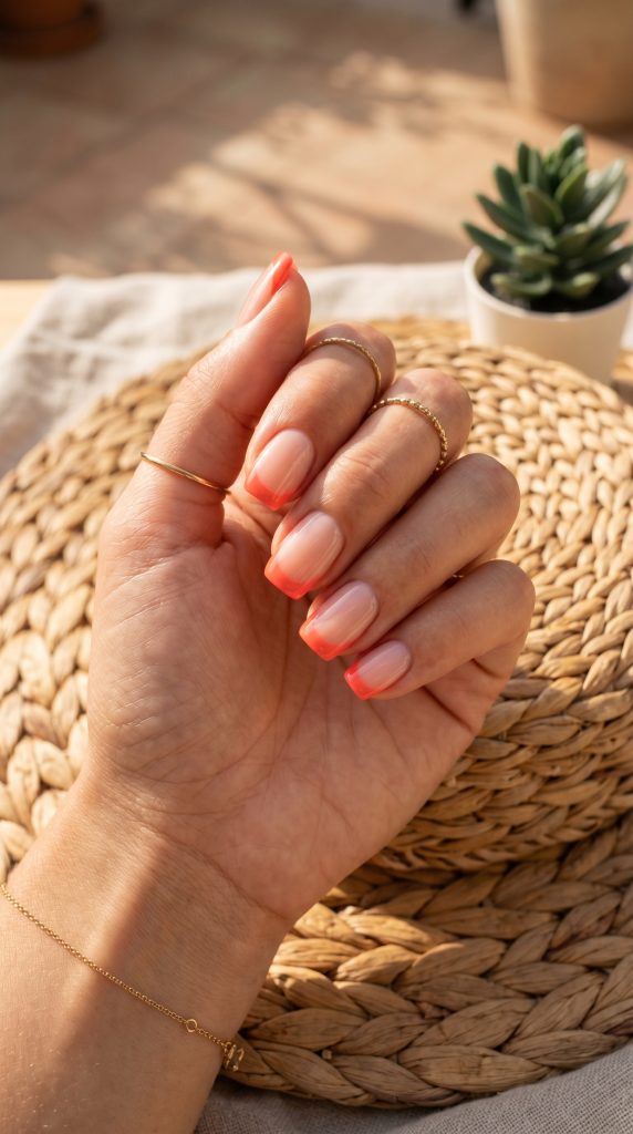 cute short summer nails