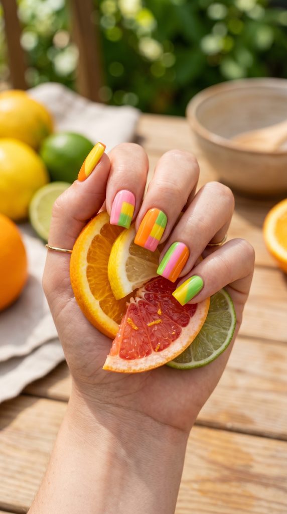 Fun summer nails