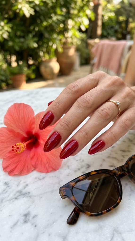 Red Summer Nails
