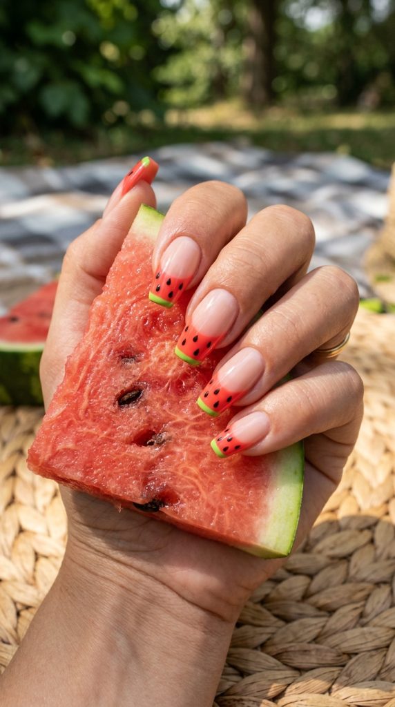 Red Summer Nails