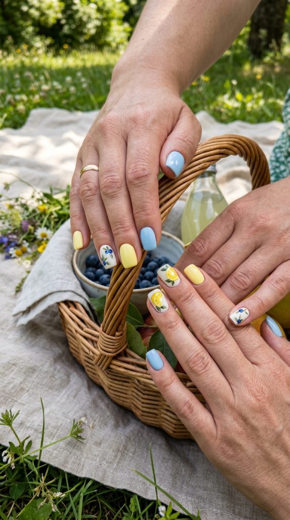 lemon nails