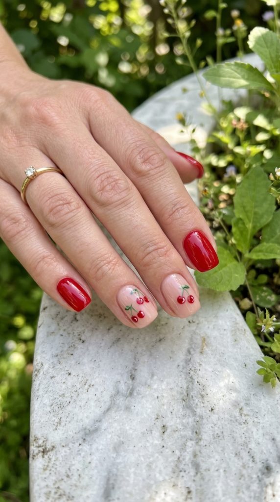 Cherry Nails