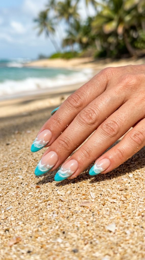 Beach Vacation Nails